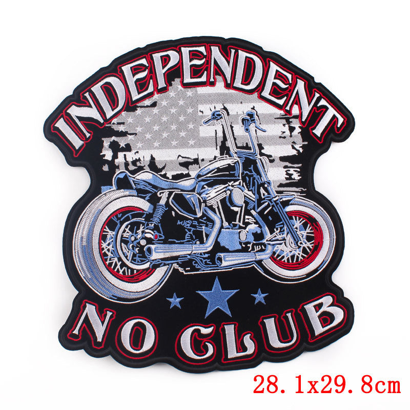 🏍️Patch Brodé Biker & Rock – Écusson Thermocollant ou à Coudre, Style Moto