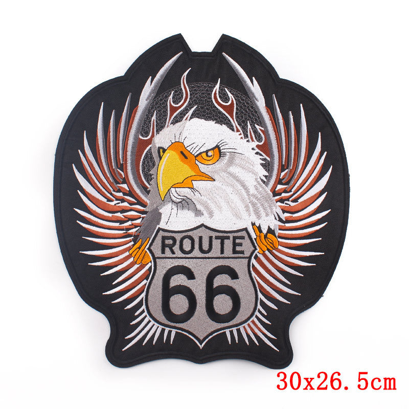 🏍️Patch Brodé Biker & Rock – Écusson Thermocollant ou à Coudre, Style Moto