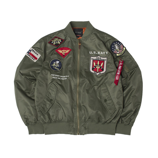 Arrogant Eagle Type Lofty Ambitions Lingyun Air Force Bomber Jacket Men